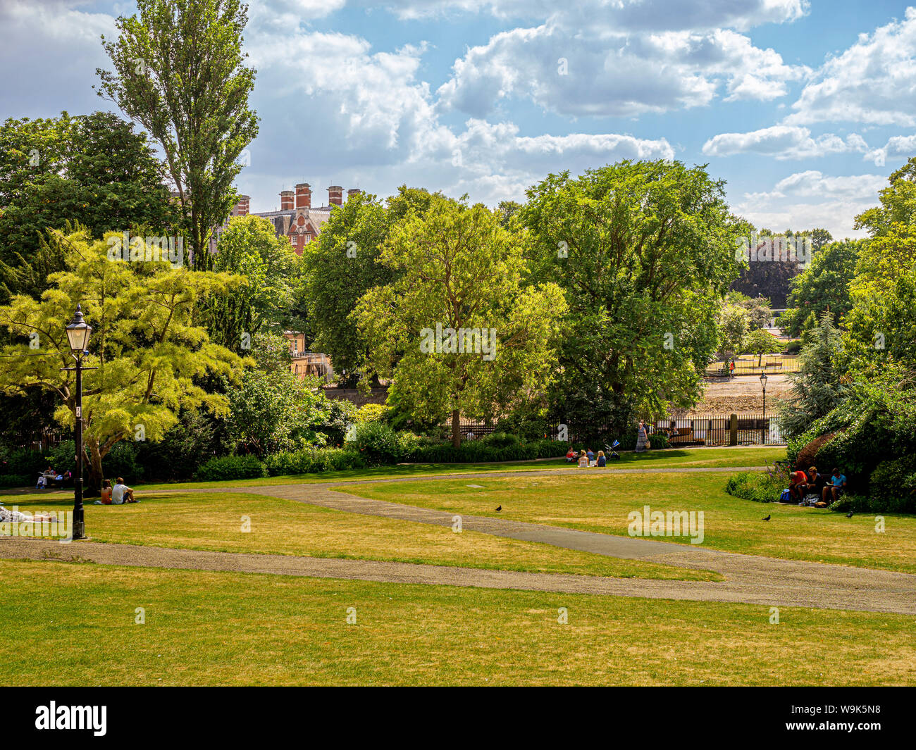 Museum Gardens, York, UK. Stockfoto