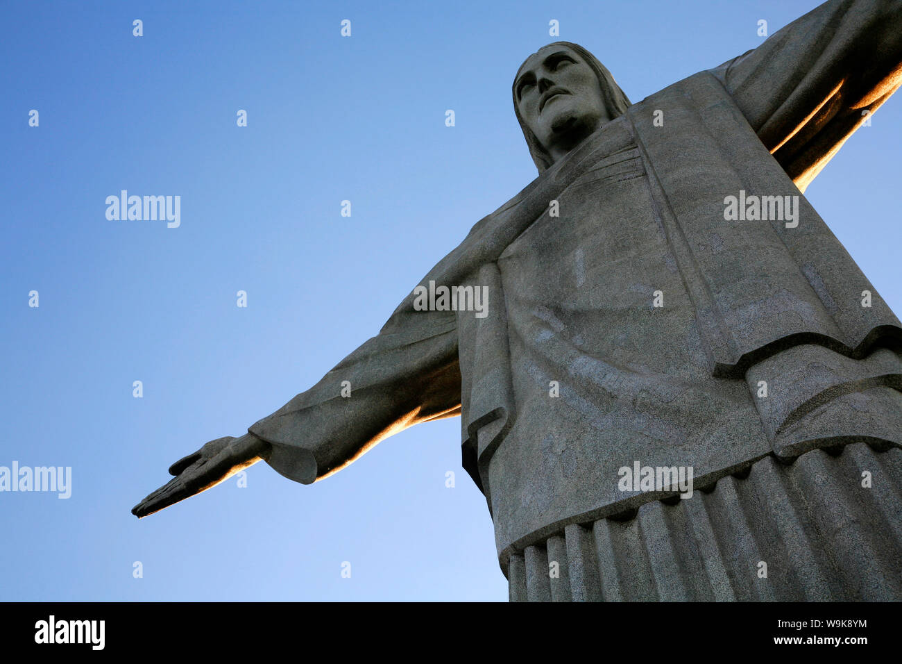 Die Statue von Christus dem Erlöser auf dem Corcovado Berg, Rio De Janeiro, Brasilien, Südamerika Stockfoto