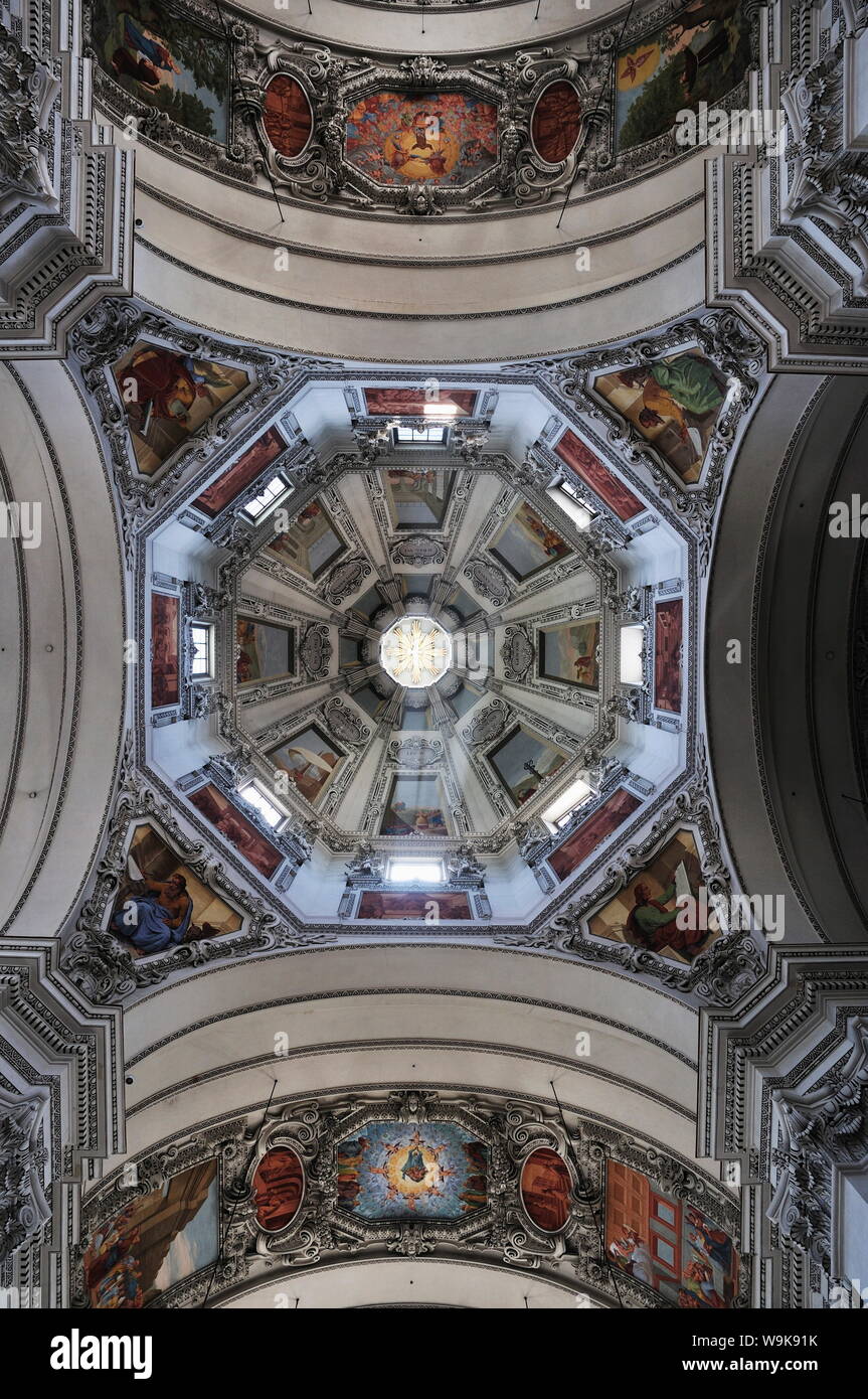 Interior Details, Salzburger Dom, Salzburg, Österreich, Europa Stockfoto