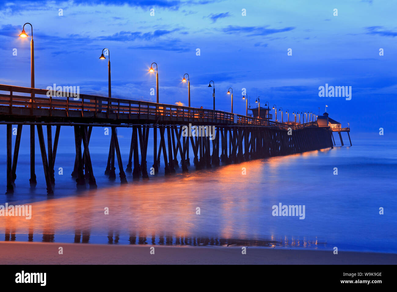Imperial Beach Pier, San Diego, Kalifornien, Vereinigte Staaten von Amerika, Nordamerika Stockfoto