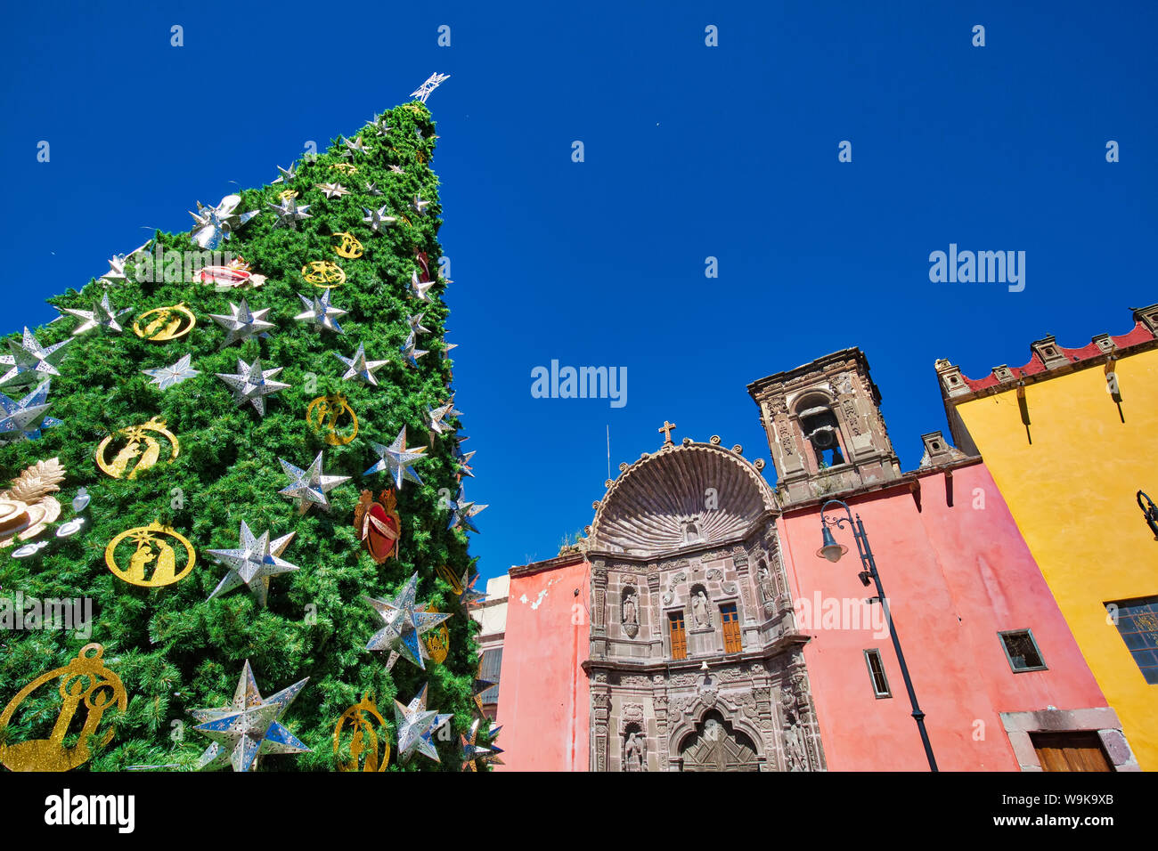 San Miguel de Allende, Nuestra Señora De Salud Kirche im historischen Stadtzentrum Stockfoto