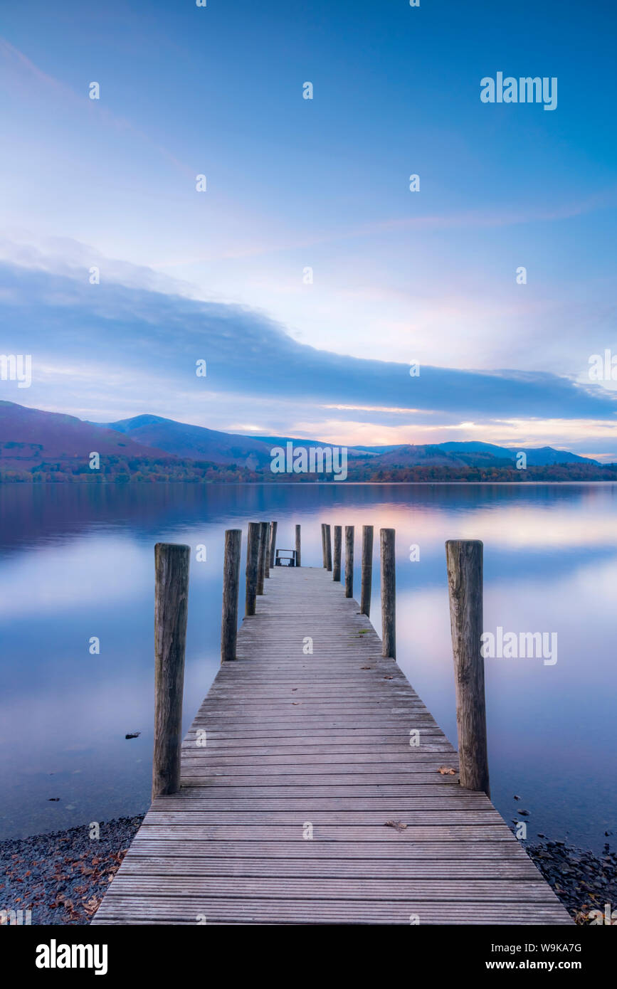 Ashness Steg, Derwentwater, Keswick, Nationalpark Lake District, Cumbria, England, Vereinigtes Königreich, Europa Stockfoto