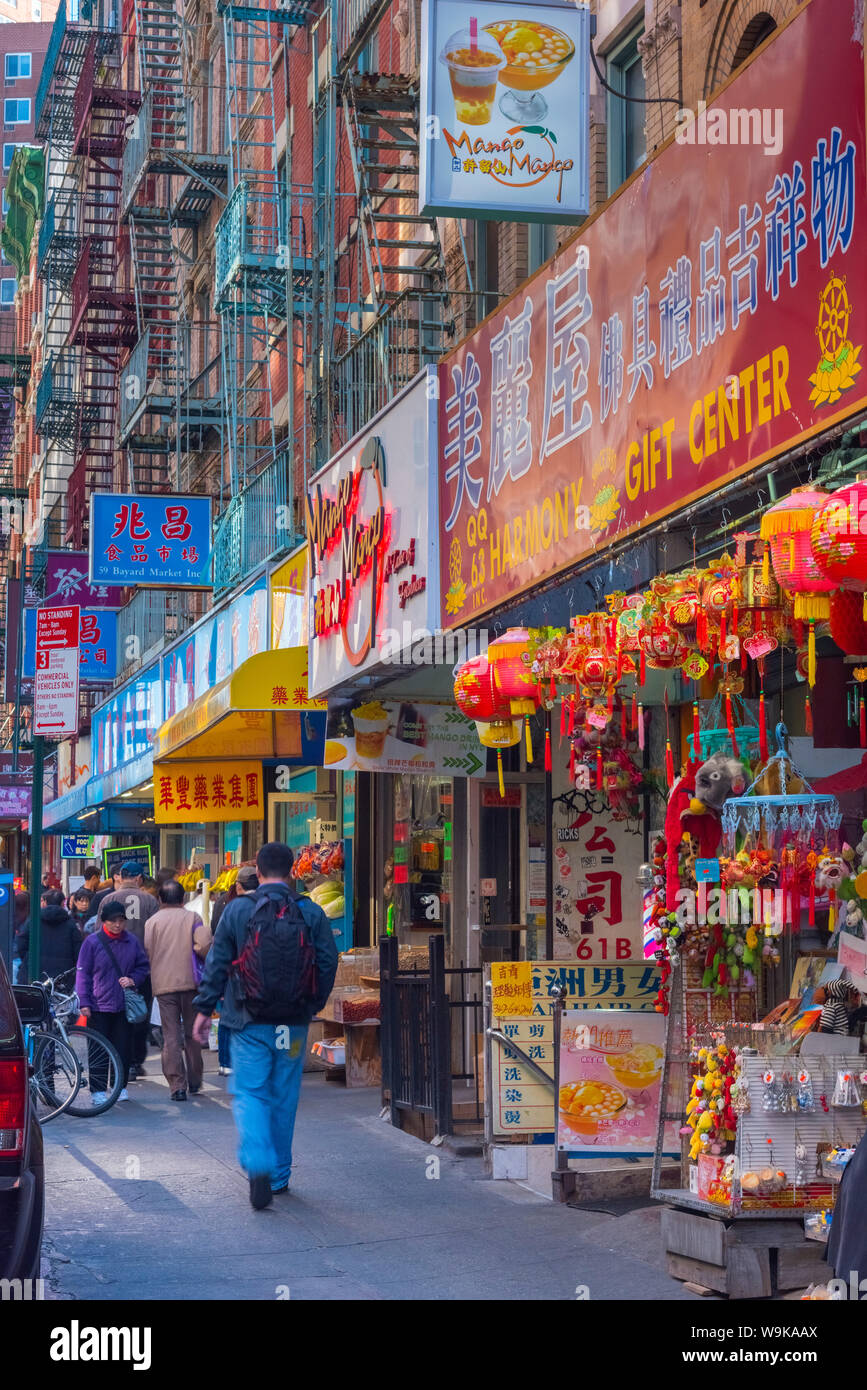 Chinatown, Lower Manhattan, Manhattan, New York, Vereinigte Staaten von Amerika, Nordamerika Stockfoto