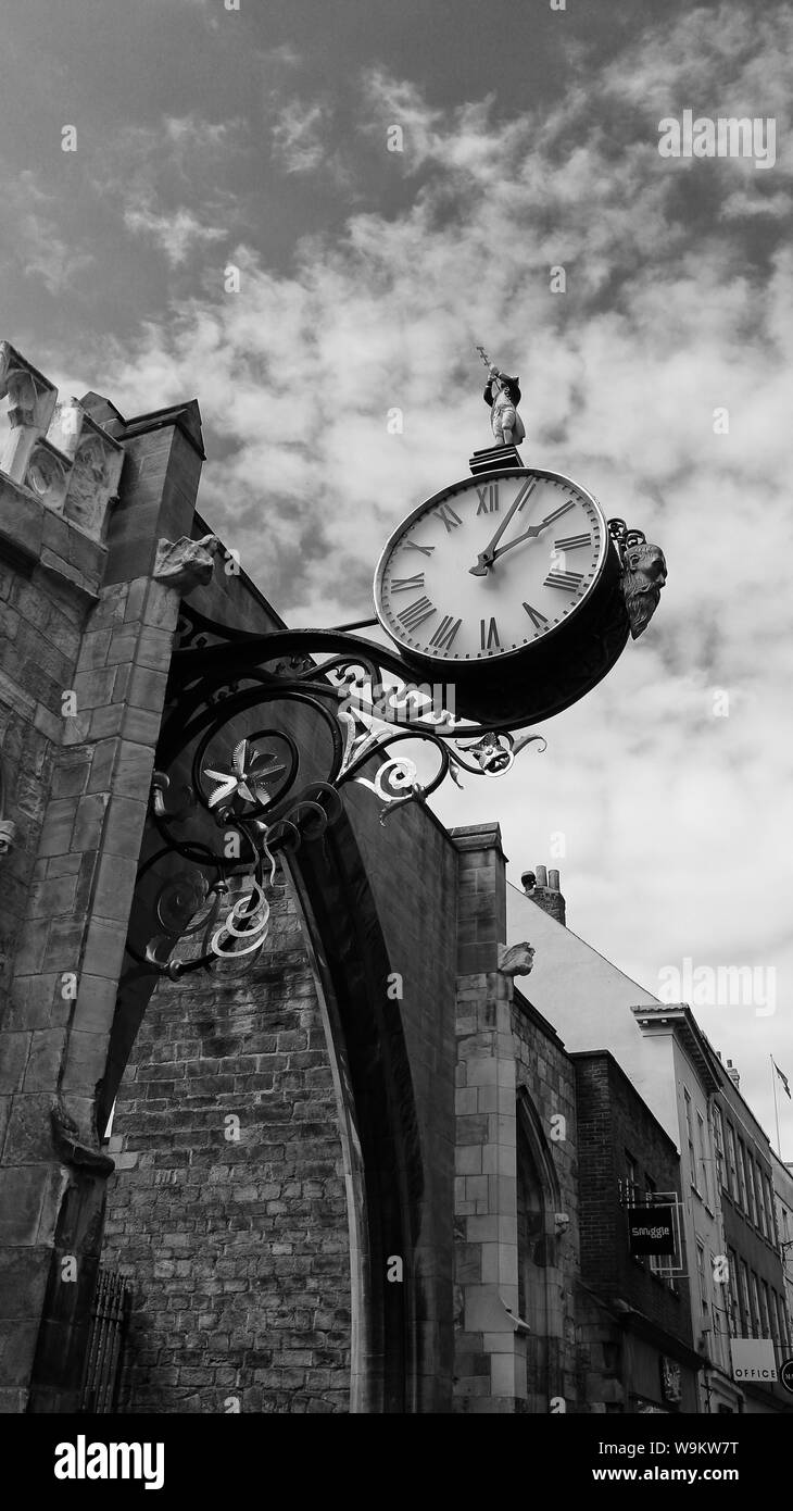 York city street Clock Stockfoto