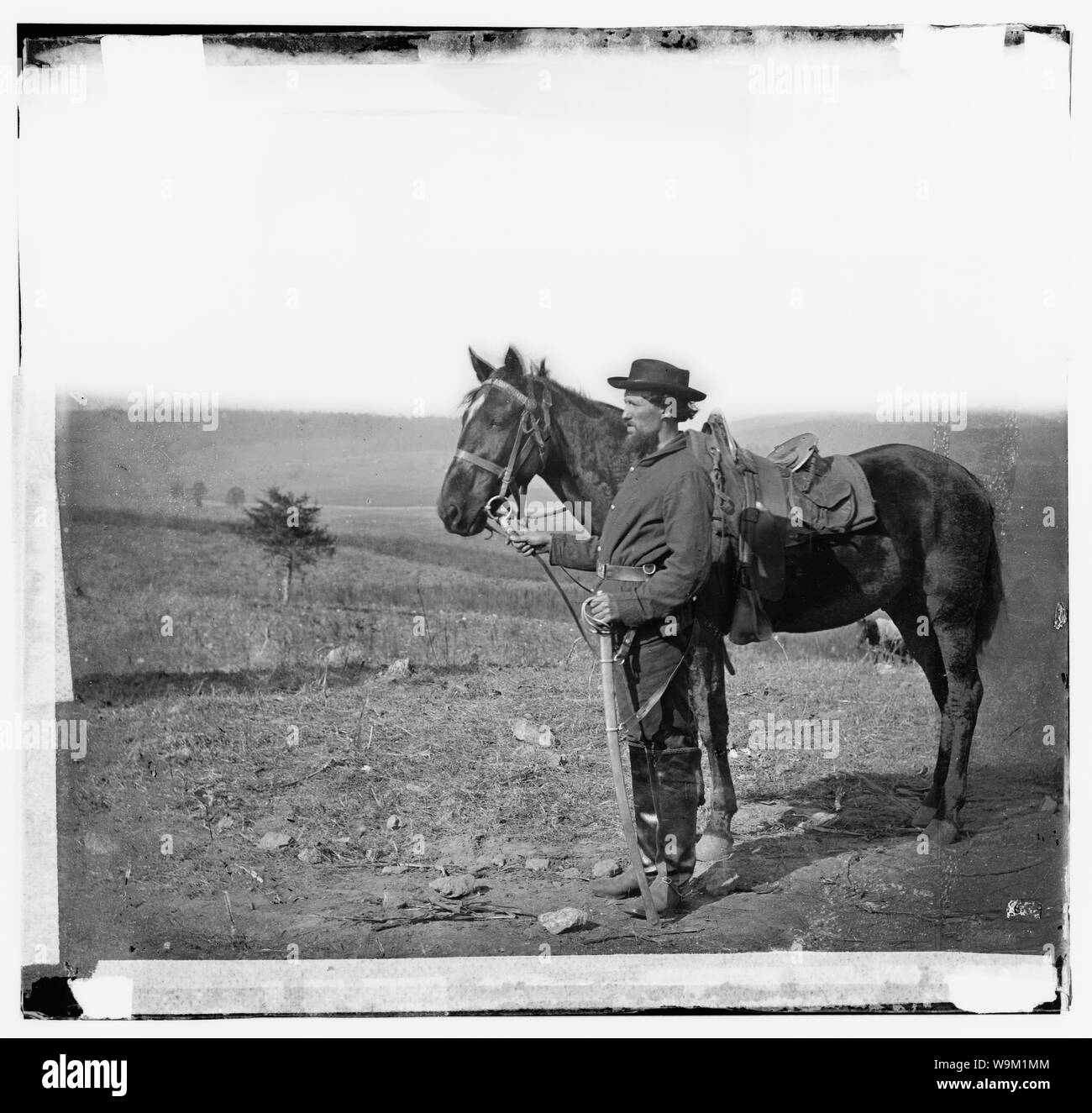 Antietam, Md. eine Kavallerie geordnete Zusammenfassung: Ausgewählte Bürgerkrieg Fotografien, 1861-1865 Stockfoto