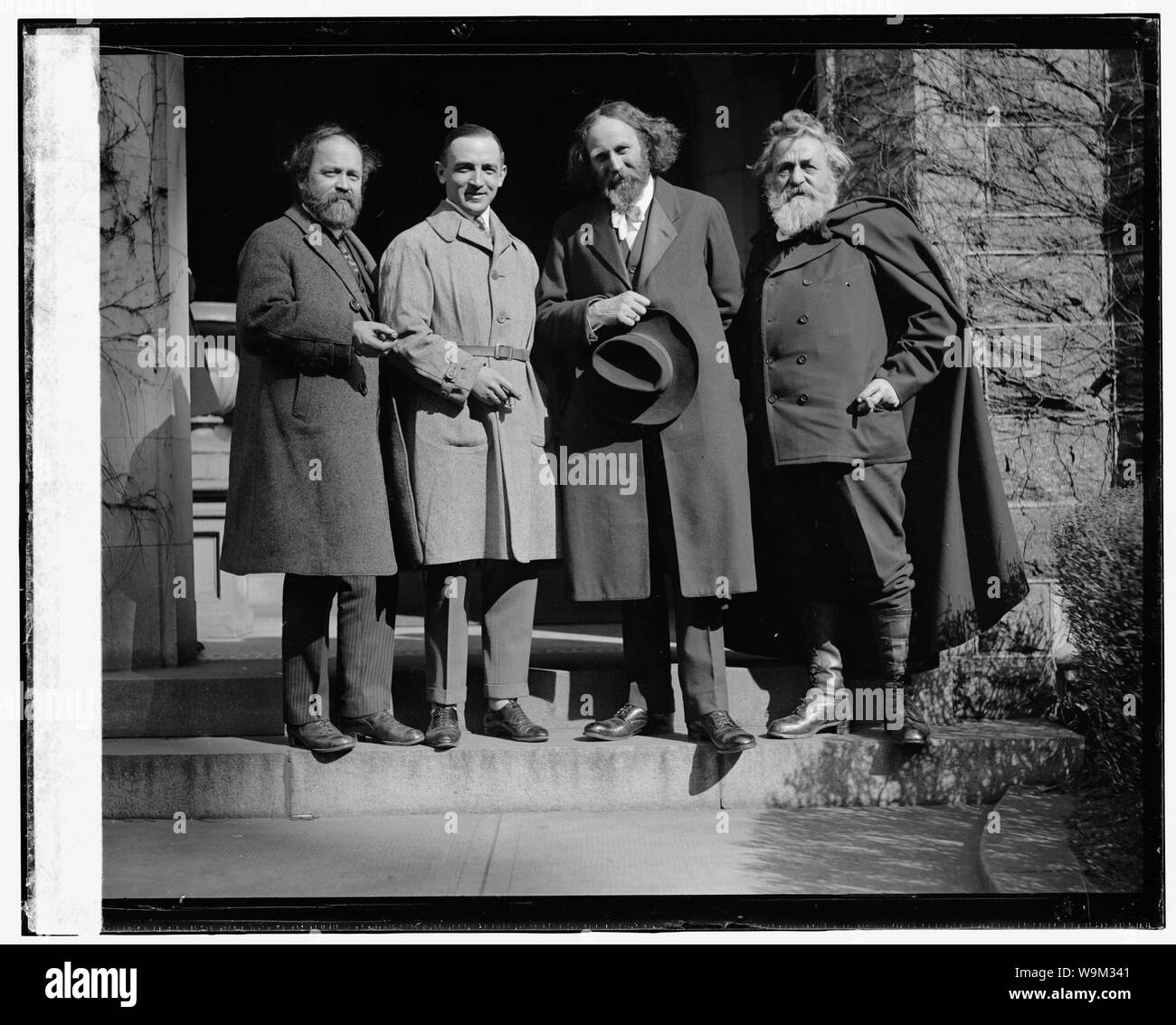 Anton Lang & andere Stockfoto