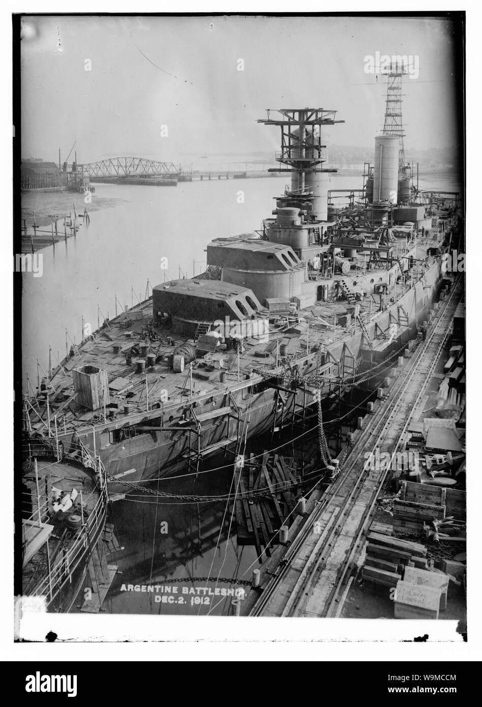 Argentinische Schlachtschiff, 12/2/12. Stockfoto