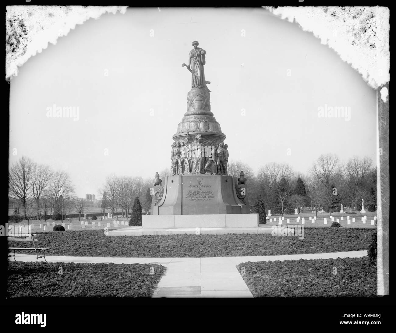 Arlington Friedhof, [Virginia], verbündeter Abschnitt Stockfoto
