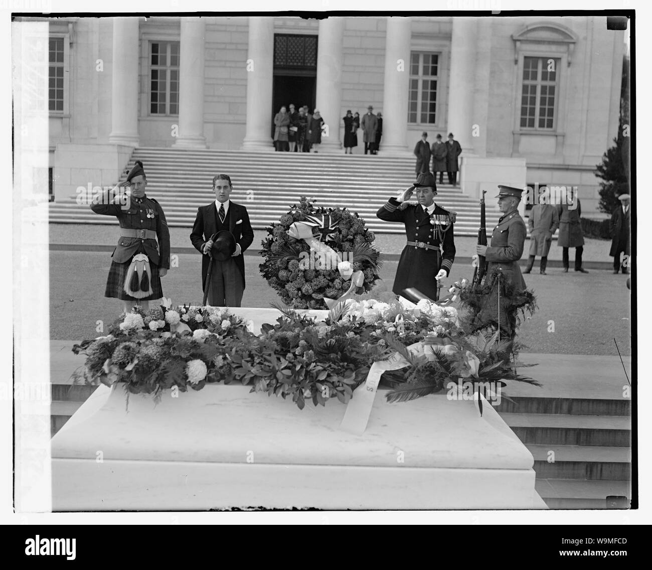 Armistice Day, H. Hopkinson, Britische Botschaft, 11/11/26 Stockfoto