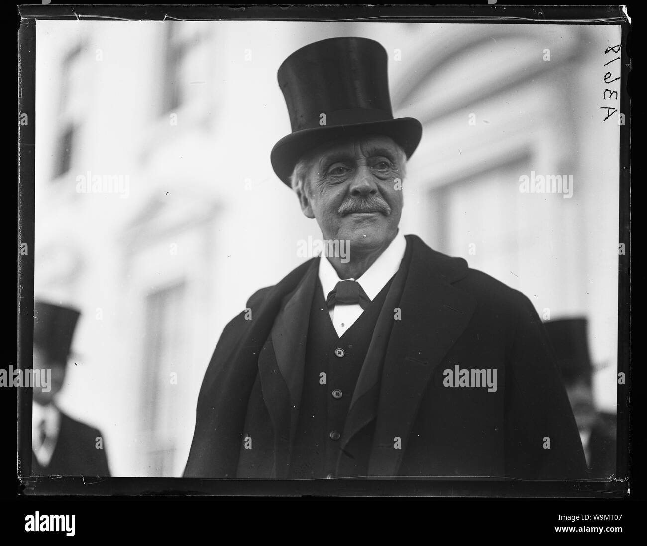 Arthur James Balfour im White House, Washington, D.C. Stockfoto