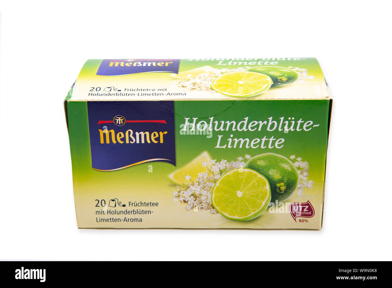 HUETTENBERG, Deutschland, 13. AUGUST 2019: Traditionelle deutsche Kaffee Lebensmittelgeschäft. Das Unternehmen hat seinen Ursprung Lebensmittelgeschäft, das am 21. Gegründet wurde Septemb Stockfoto