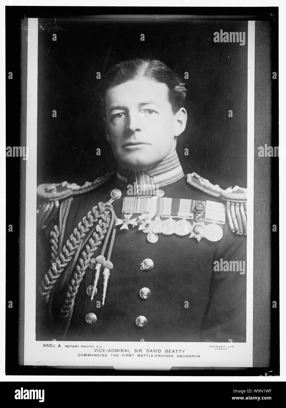 BEATTY, SIR DAVID. VICE ADMIRAL, BRITISCHE MARINE Stockfoto