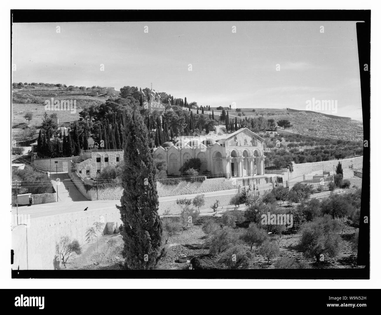 Basilika von Gethsemane, Jerusalem. Stockfoto