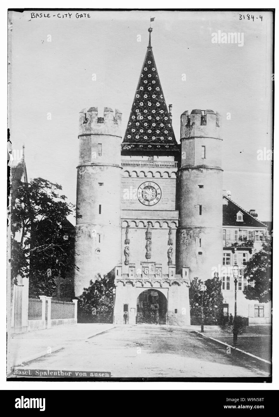 Basel - City Gate Stockfoto