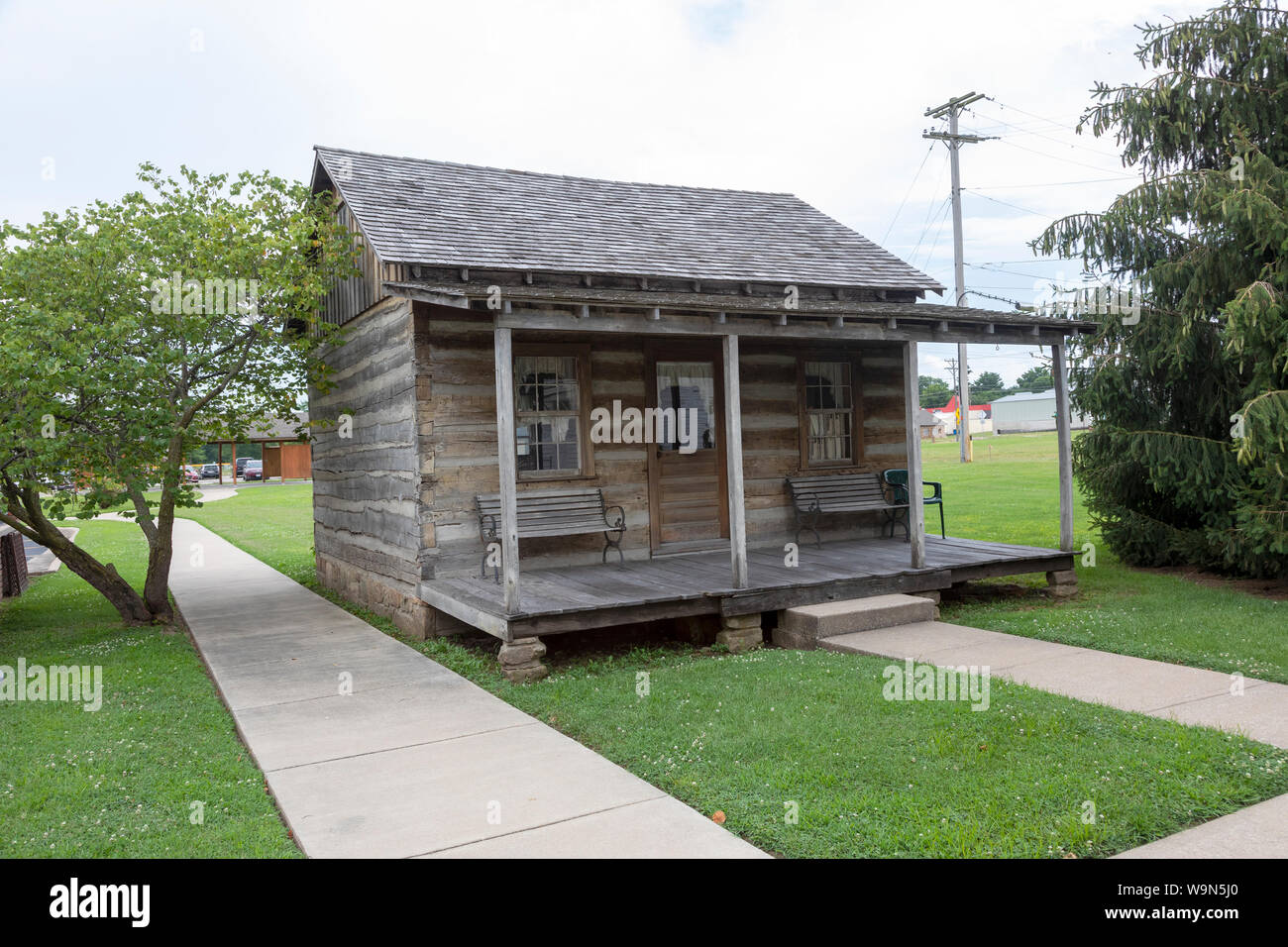 Lincoln School, wo George Washington Carver erste Teil. Stockfoto