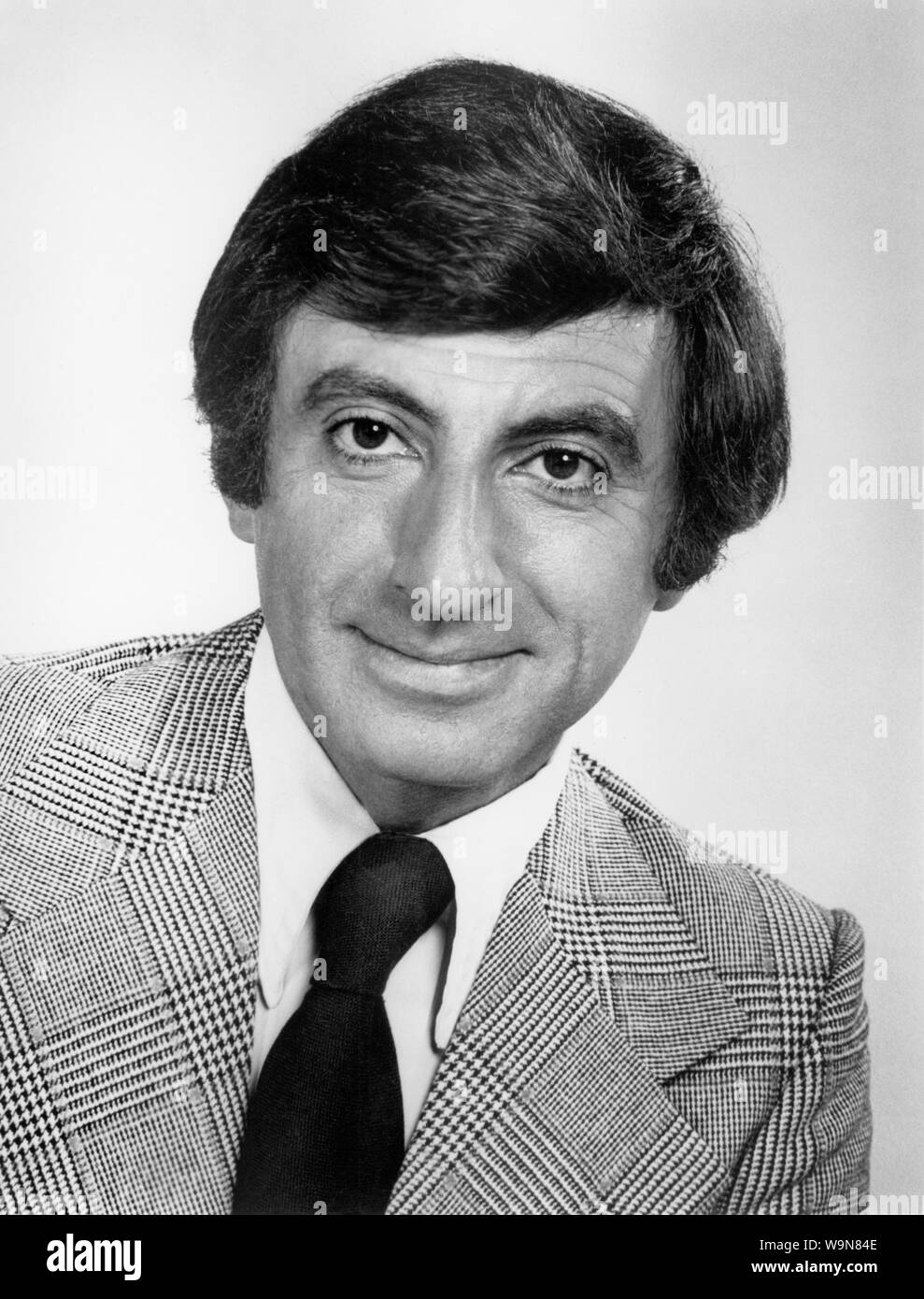Schauspieler Jamie Farr, Kopf und Schultern Werbung Porträt, 1976 Stockfoto