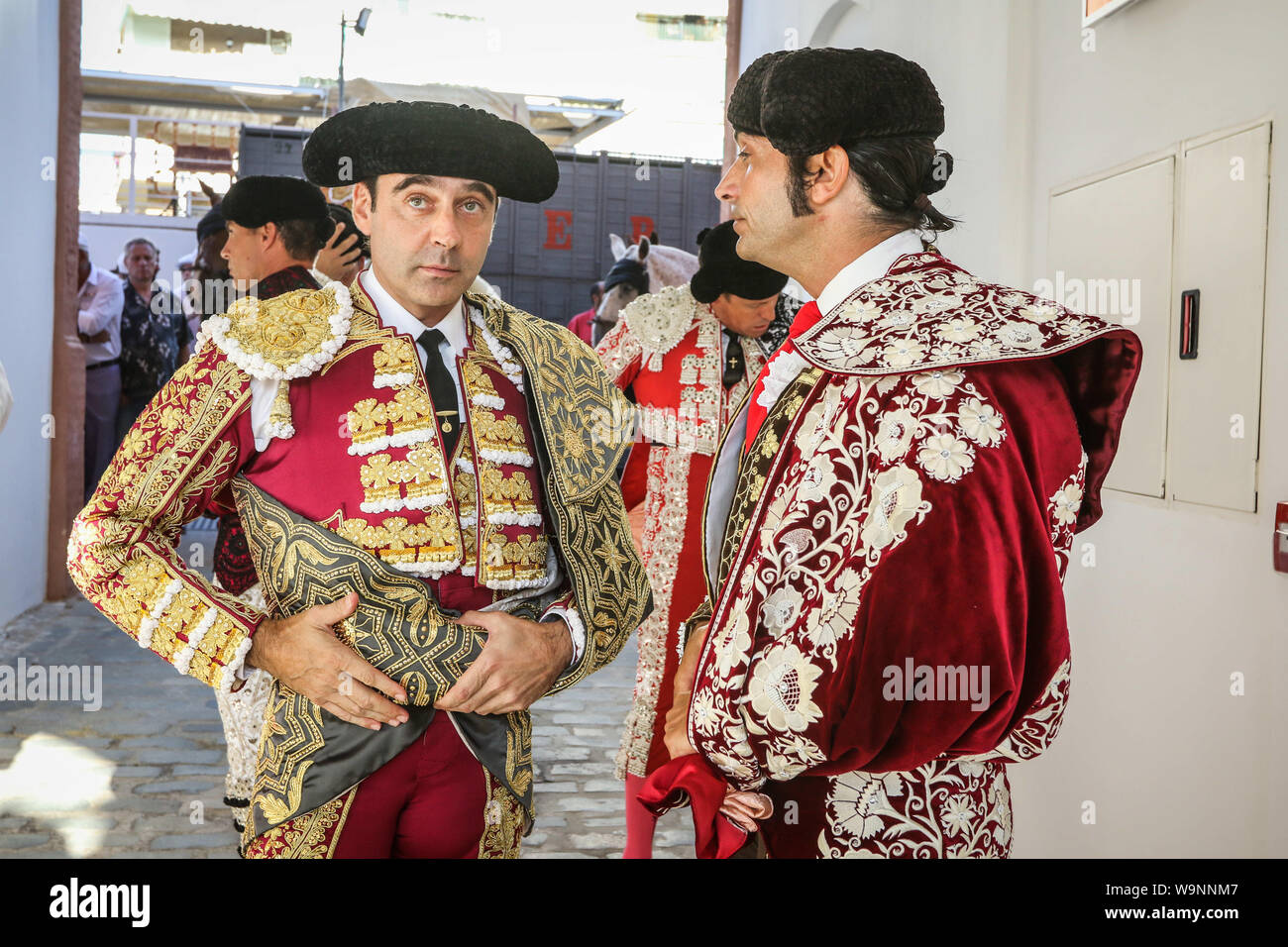 August 14, 2019 - 14 augut 2019 (Malaga) Eröffnungs Stierkampf der 145. Jahrestag der Stierkampfarena La Malagueta, (Malaga) In dem Foto der torero Enrique Ponce. Credit: Lorenzo Carnero/ZUMA Draht/Alamy leben Nachrichten Stockfoto