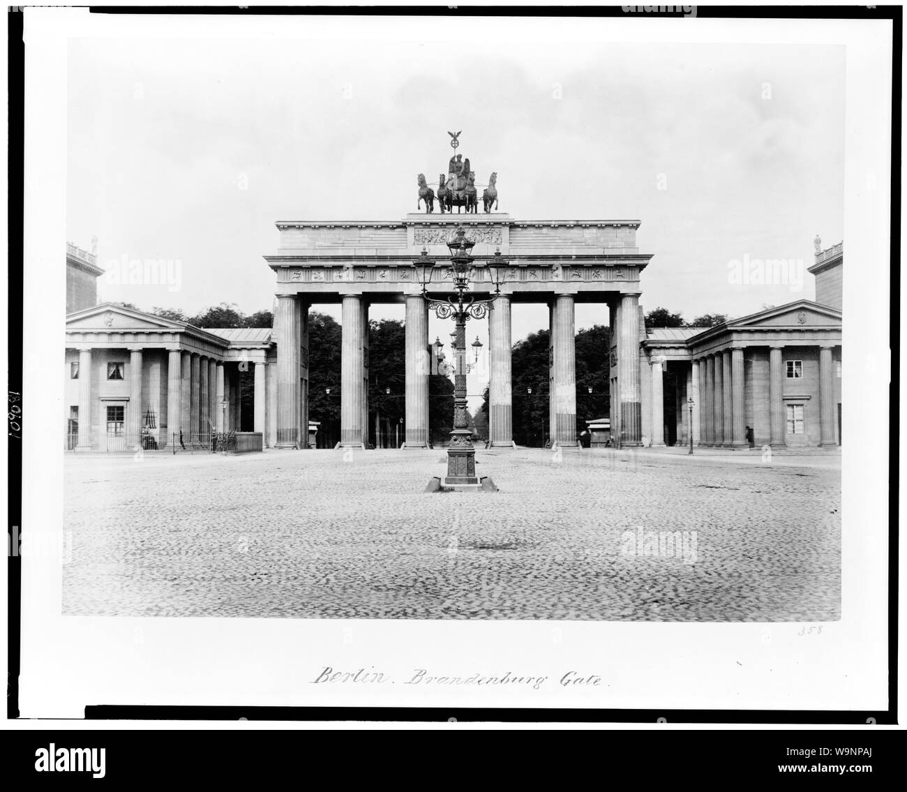 Berlin. Brandenburger Tor Stockfoto