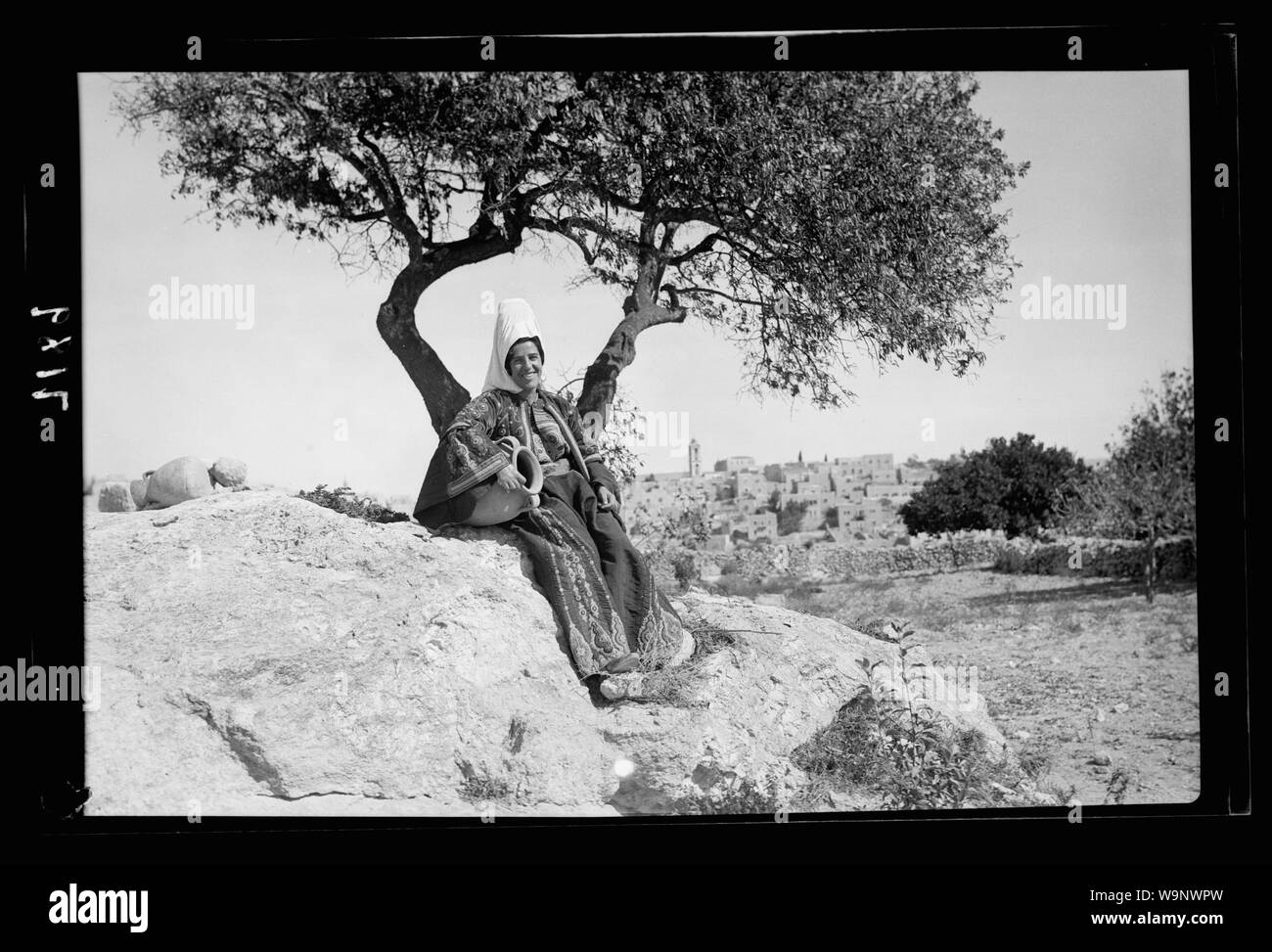 Bethlehem. Bethlehem aus dem Süden, Ansicht schließen mit Sofie El Khoury Stockfoto