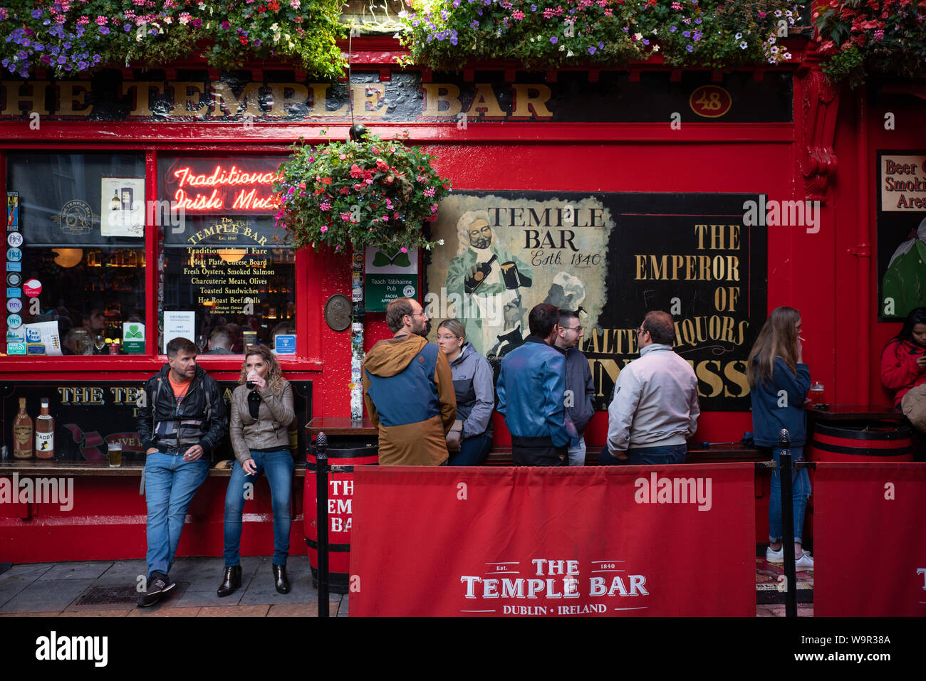 Temple Bar, Dublin, Irland Stockfoto