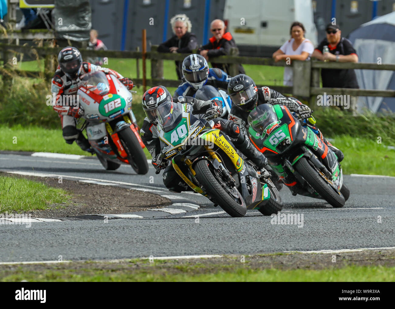 Rekordverdächtige ULSTER GRAND PRIX Stockfoto