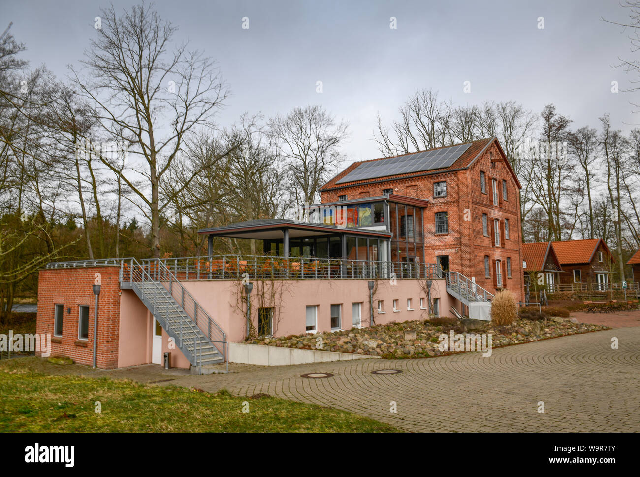 Woltersburger Mühle, Uelzen, Niedersachsen, Deutschland, Woltersburger Mühle Stockfoto