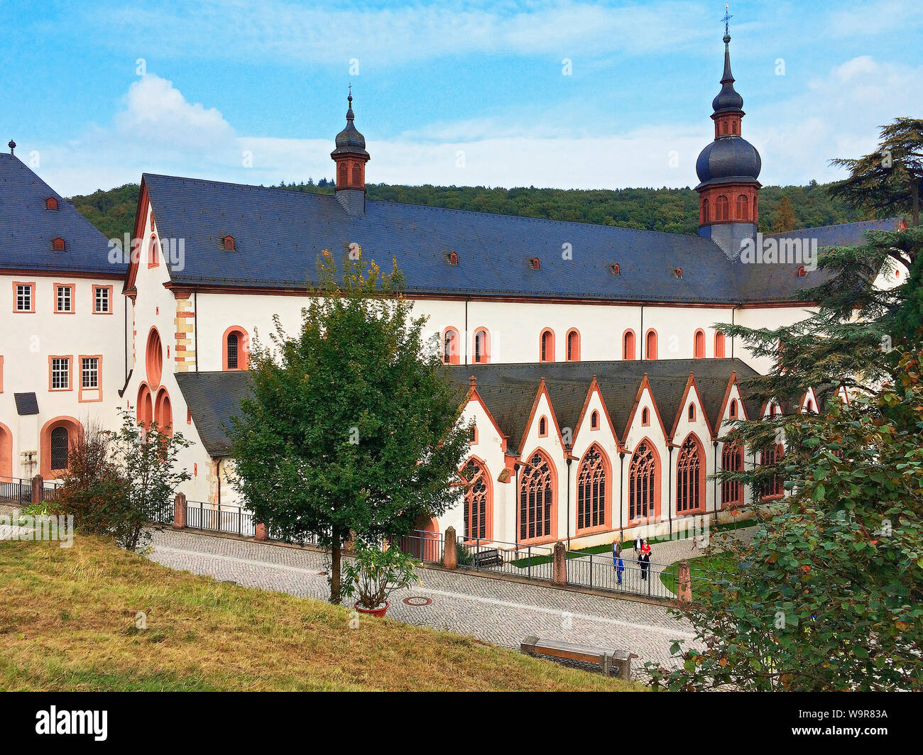 Kloster Eberbach, Drehort, der Name der Rose, Hessen, Deutschland, Europa, Eltville Stockfoto