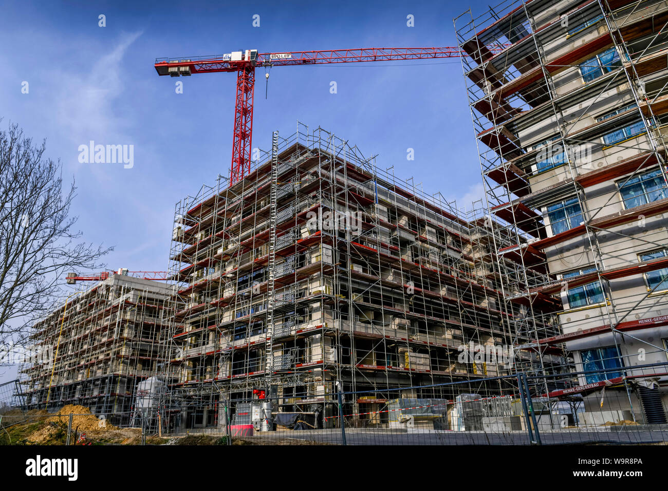 Wohnungsbau, Maximilians Quartier, Forckenbeckstrasse, Schmargendorf, Wilmersdorf, Berlin, Deutschland Stockfoto