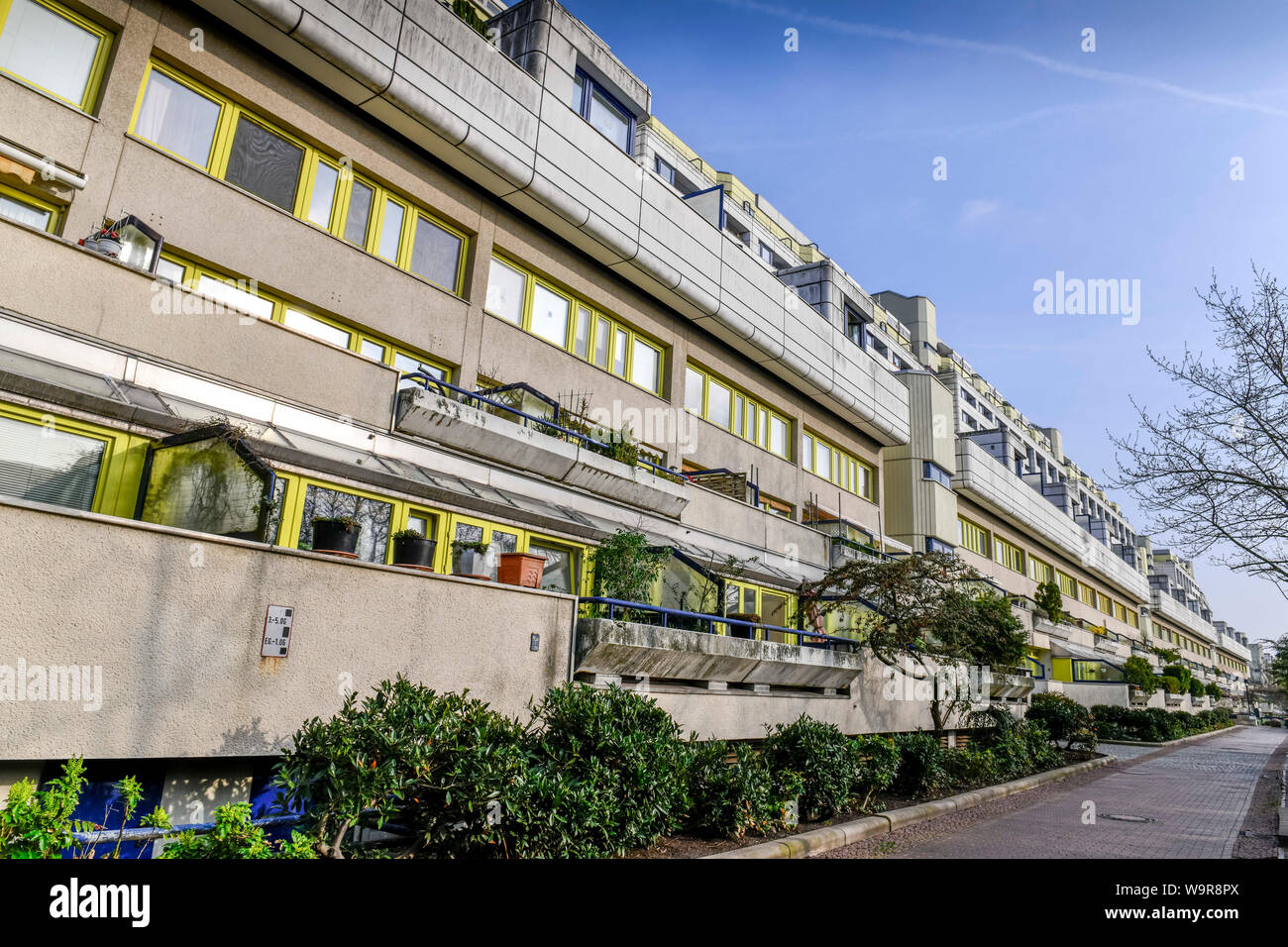 Wohnhaus, Schlangenbader Strasse, Wilmersdorf, Berlin, Deutschland Stockfoto