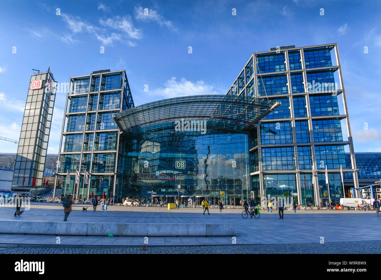 Hauptbahnhof, Moabit, Mitte, Berlin, Deutschland Stockfoto