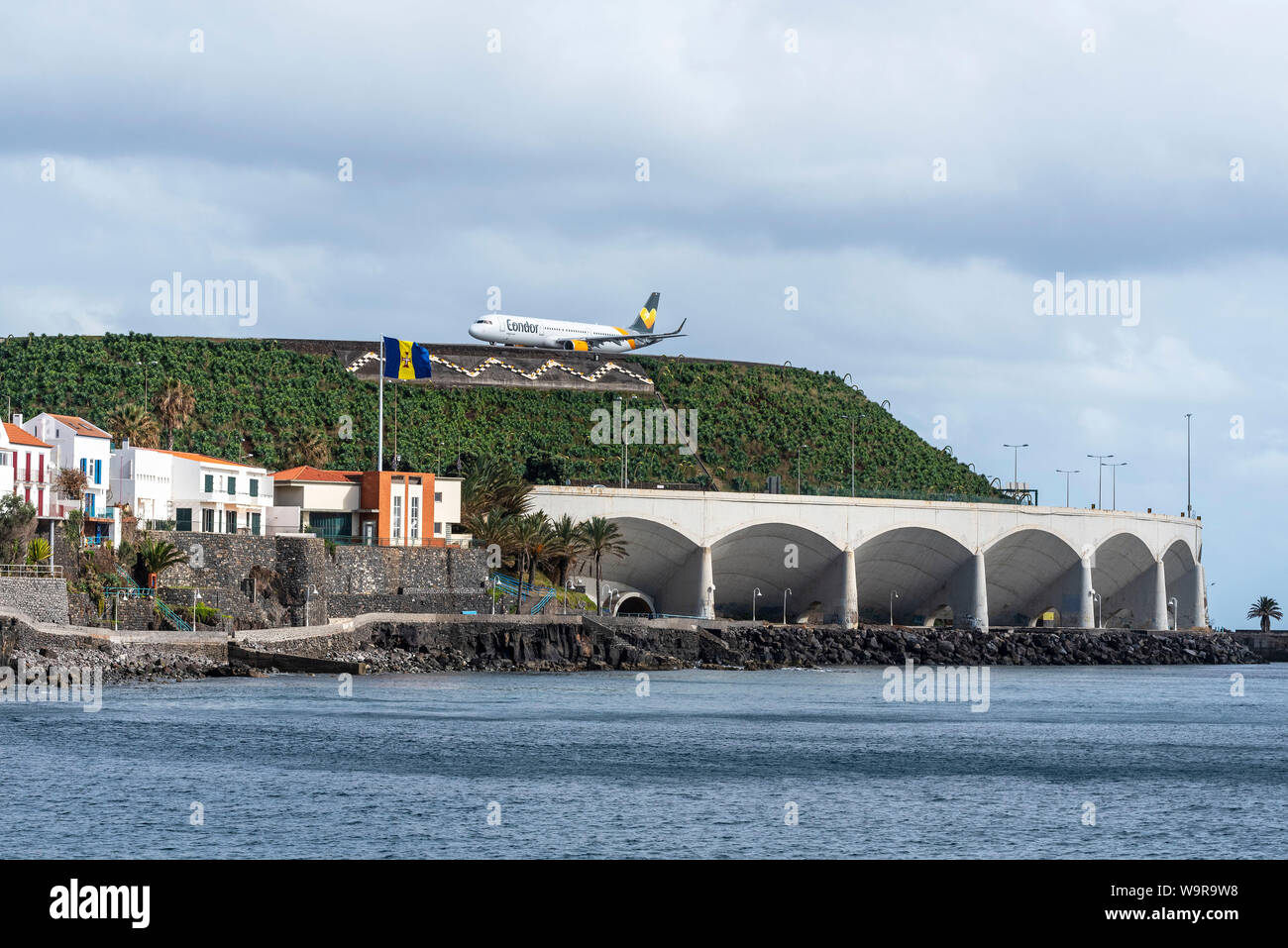 Flughafen, Santa Cruz, Madeira, Portugal Stockfoto