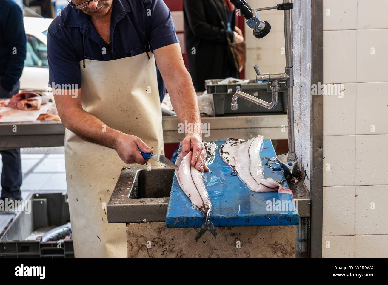 Fischmarkt, Funchal, Madeira, Portugal Stockfoto