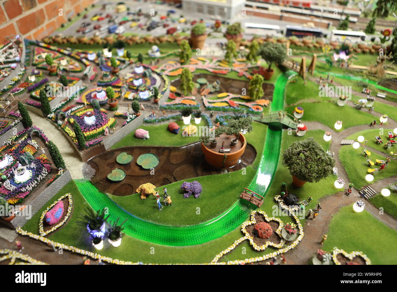 Die Nord- und Südamerika Zone in Miniataur Wunderland, Deutschland Stockfoto