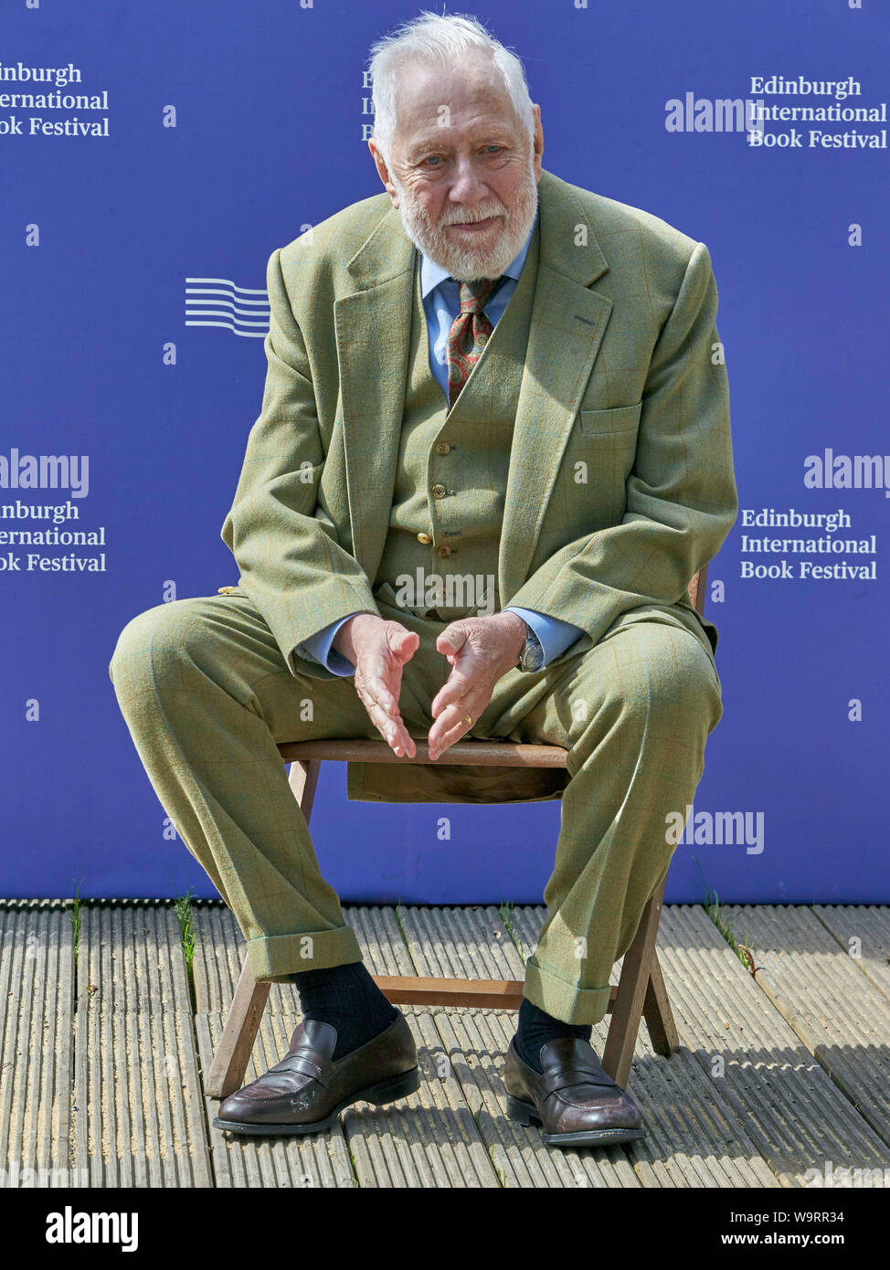 Edinburgh, Schottland, Vereinigtes Königreich, 15. August 2019. Edinburgh International Book Festival. Foto: Roy Hattersley. Kredit Andrew Eaton/Alamy Stockfoto