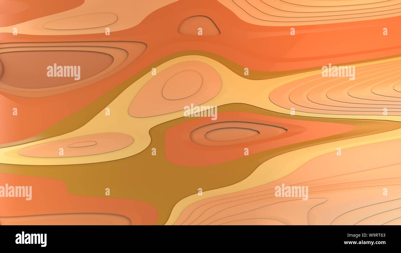 3D-Rendering abstrakte Minimalismus Arizona Canyons der Erde farbige analog Farbton Programme kostenlose Farben grafik design Resource Stockfoto