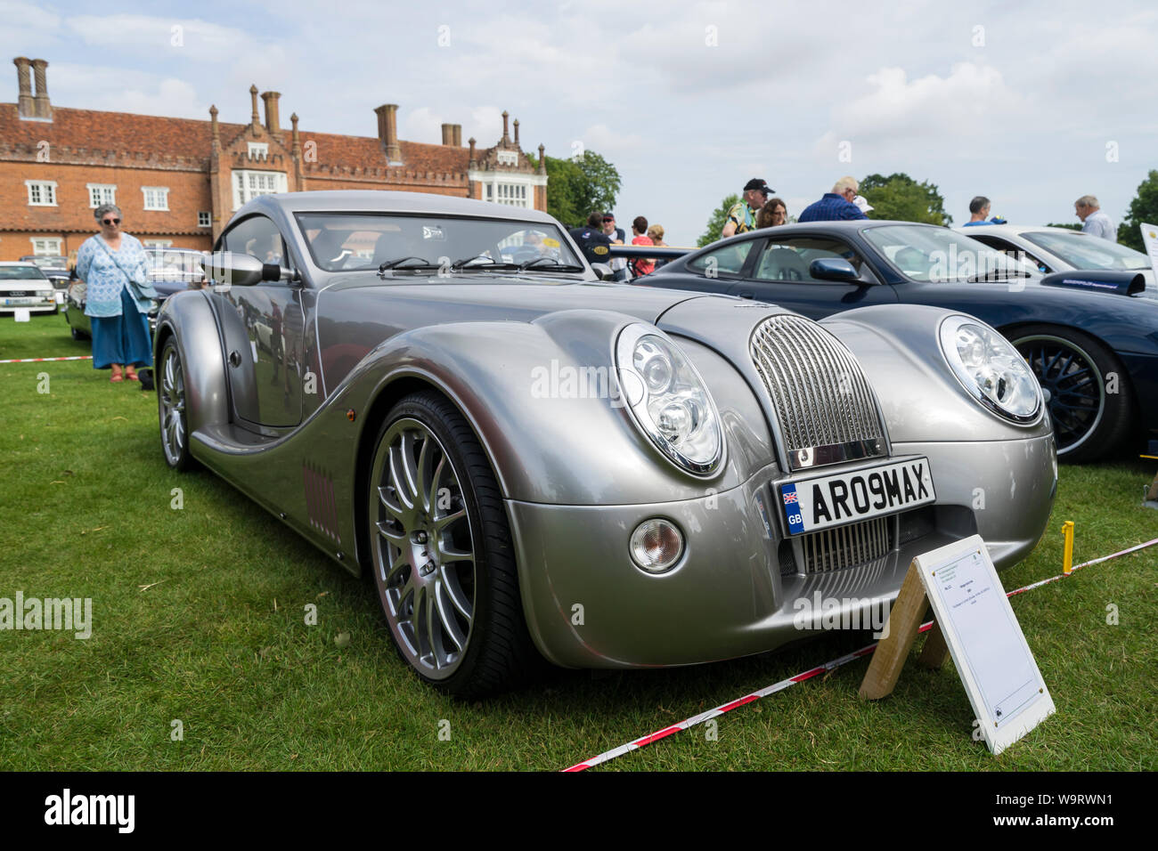 2009 Morgan Aero Max Die helmingham Festival der Klassischen & Sportwagen 2019 Stockfoto