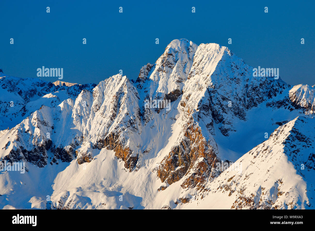 Piz Julier - 3380 m, Aussicht von Piz Corvatsch, Graubünden, Schweiz, 30063587 *** Local Caption *** Stockfoto