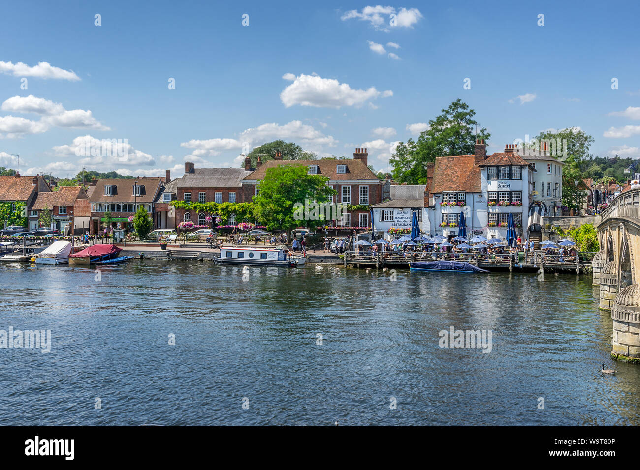 Henley on Thames in Oxfordshire Stockfoto