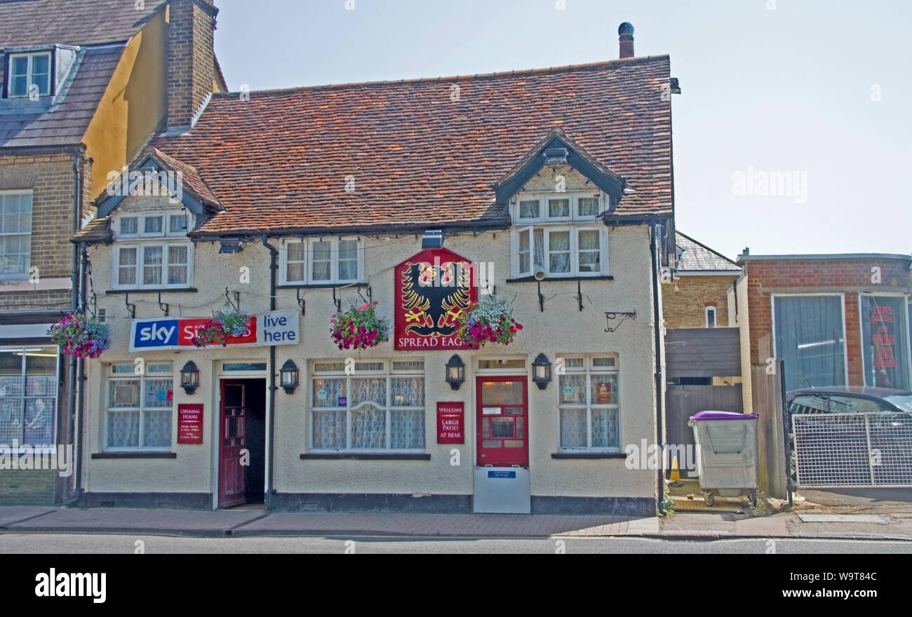 Ware Spread Eagle Pub Hertfordshire Stockfoto