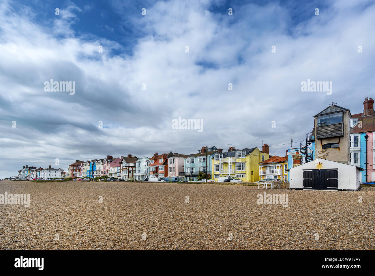 Aldeburgh in Suffolk an der Ostküste von England Stockfoto