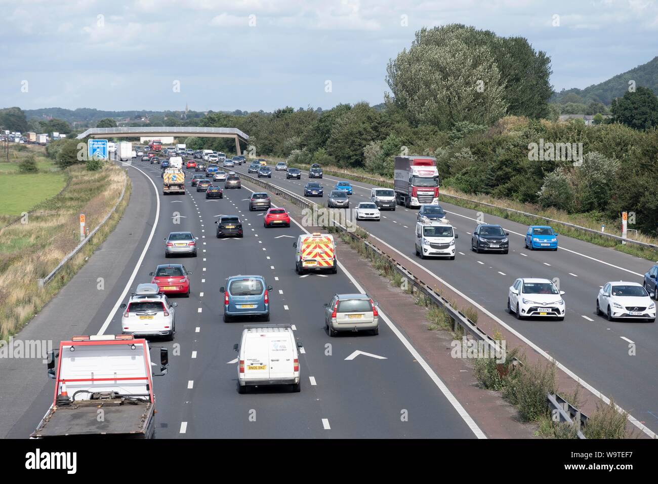 Autobahn Stockfoto