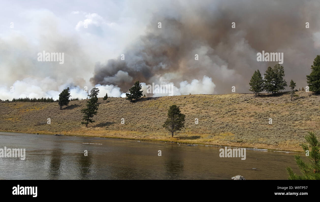 Yellowstone Fire Disaster Stockfotos Und Bilder Kaufen Alamy