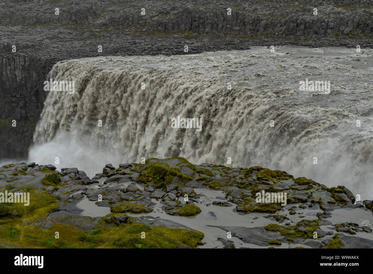 Dettifoss, Vatnajökull NP, Island Stockfoto