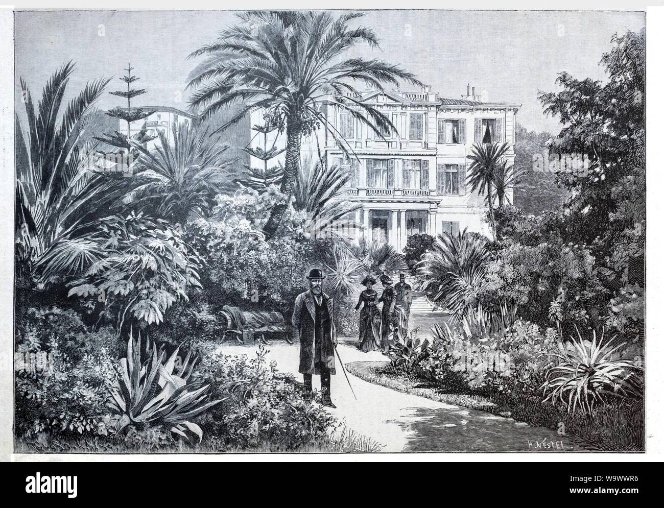 Die Gartenlaube (1887) b 893. Stockfoto