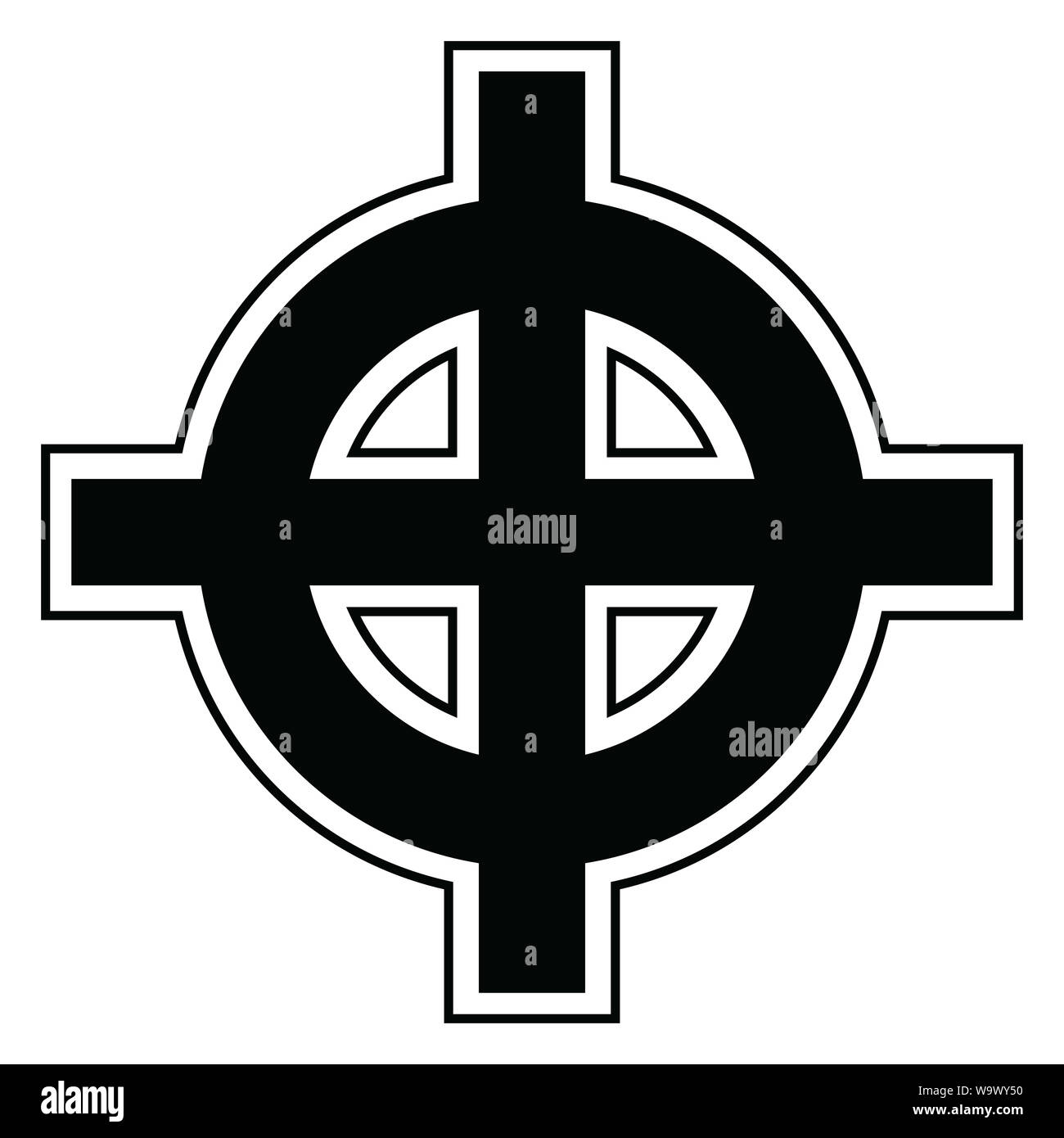 Keltisches Kreuz (Version 3) Stockfoto