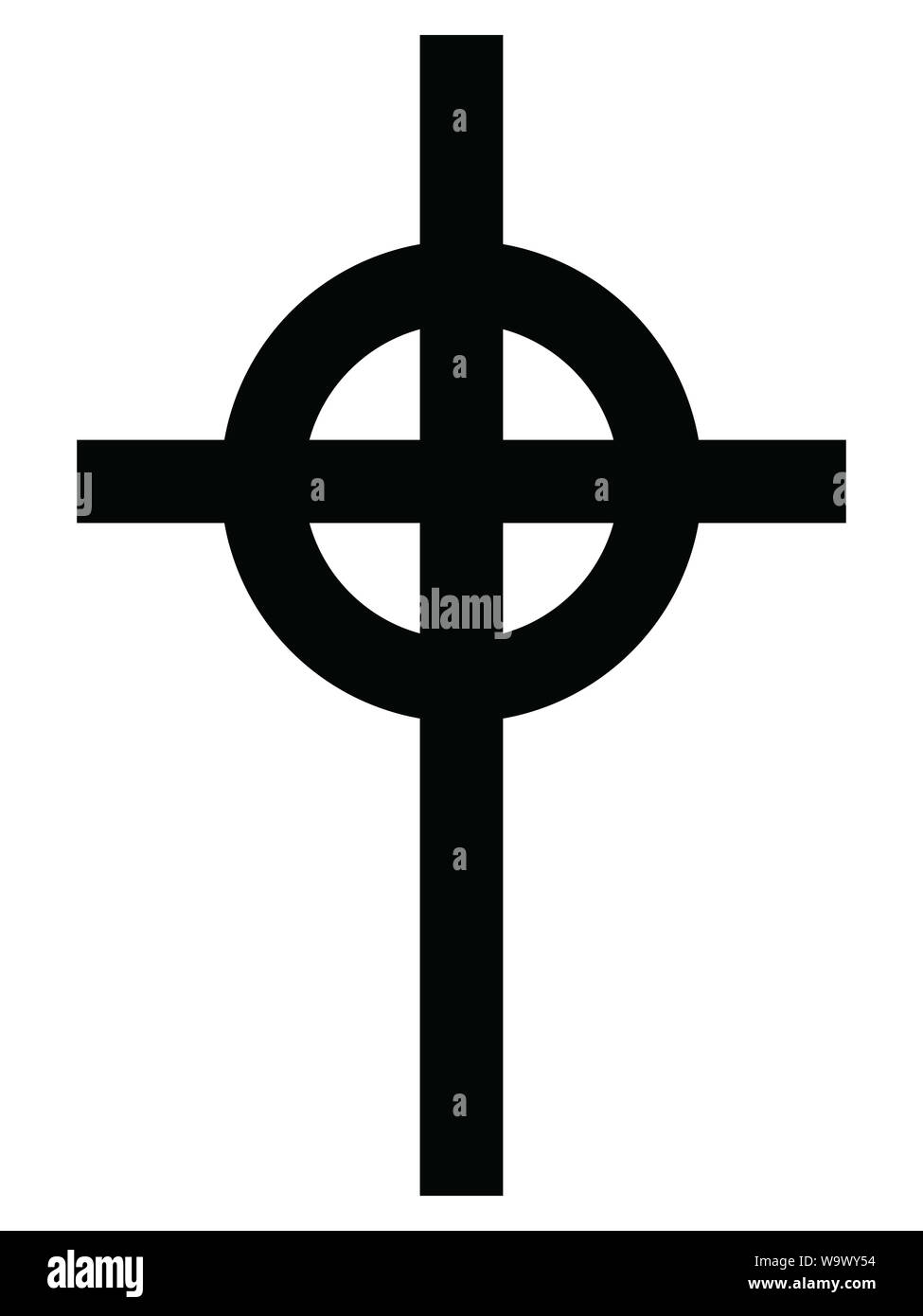 Keltisches Kreuz (Version 2) Stockfoto