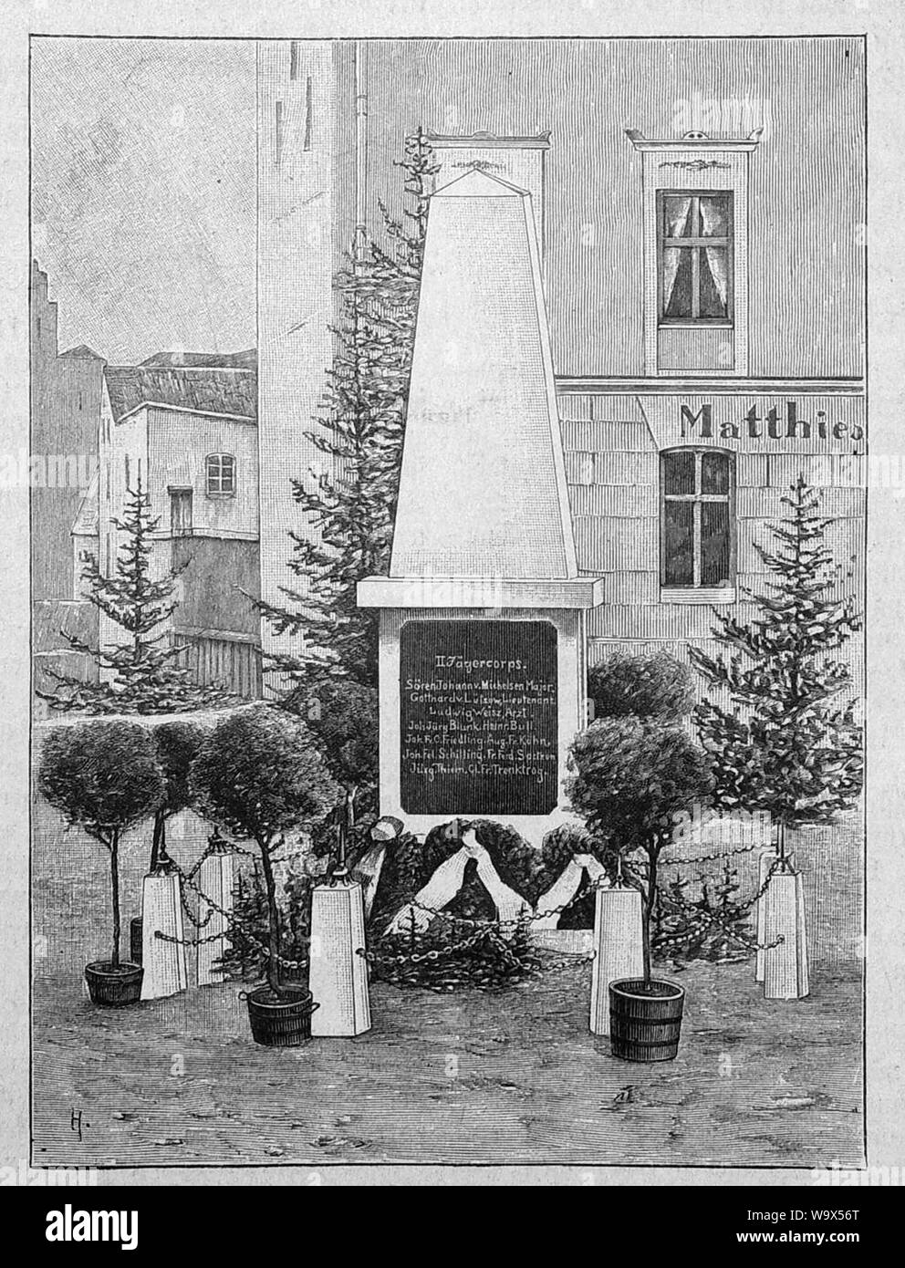 Die Gartenlaube (1889) b 389. Stockfoto