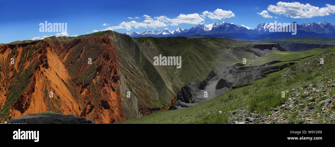 Hongshan Grand Canyon Stockfoto