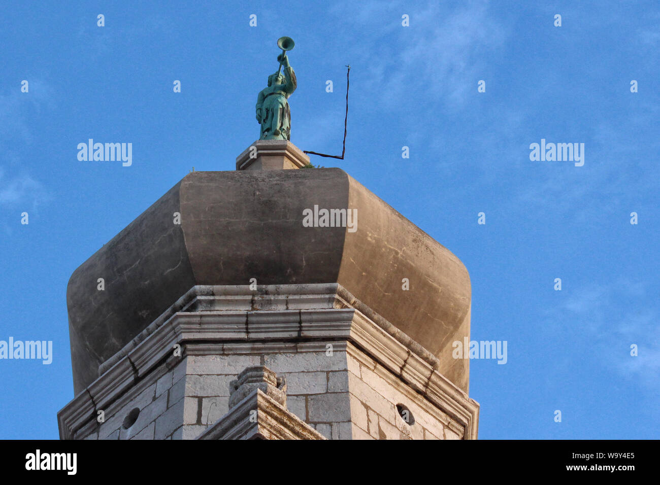 Stadt Krk, Kroatien, touristischen Ort von Dalmatien, Europa Stockfoto