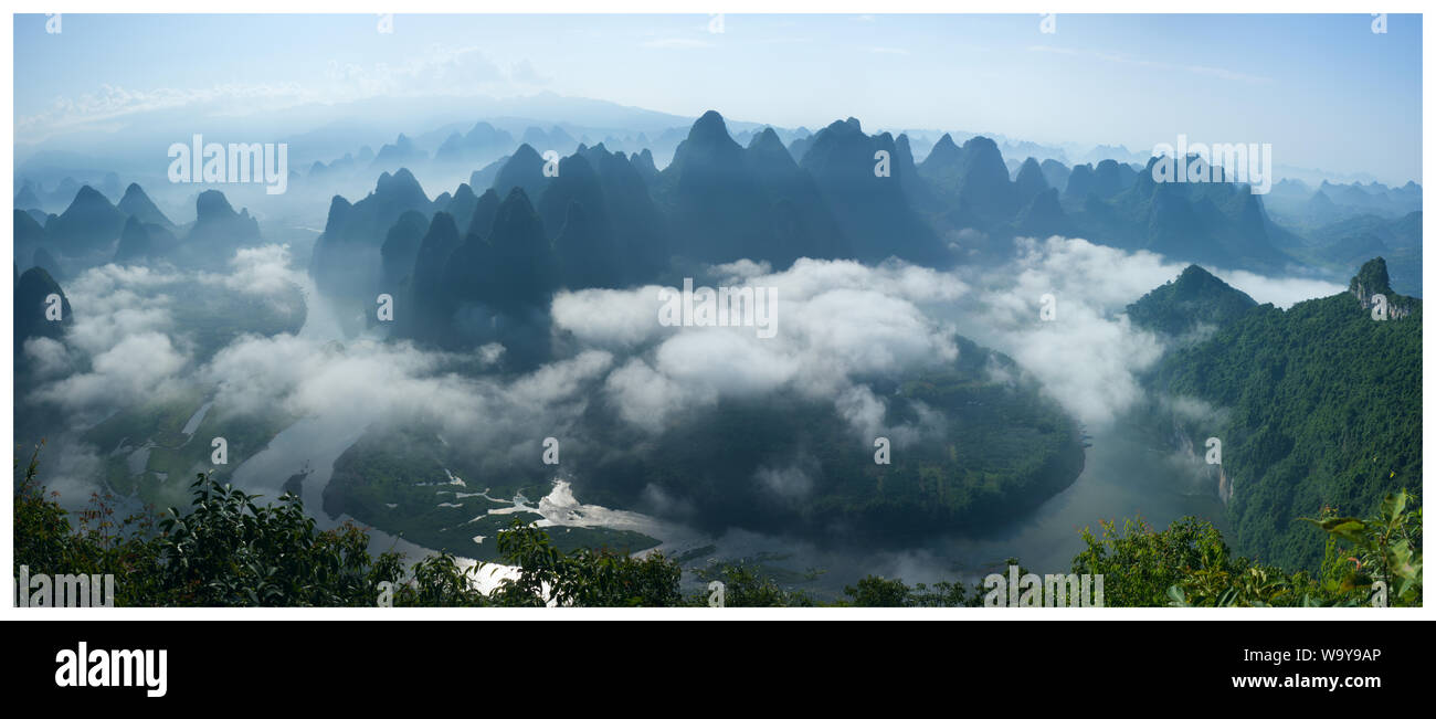 Guilin Landschaft Stockfoto